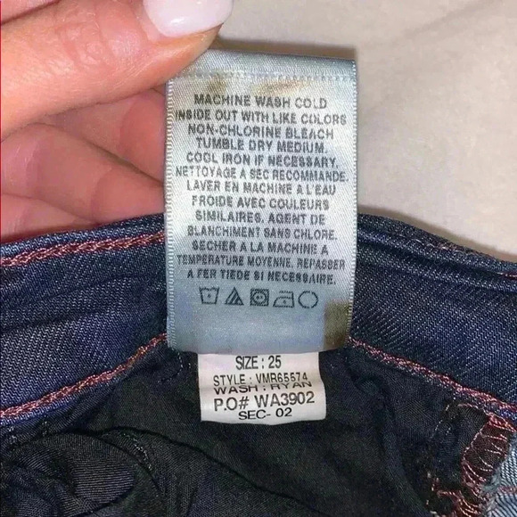 Joe’s Jeans The High Water Fit Ryan Wash Size 25 - Picture 5 of 7